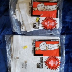 New NWT Vintage 2 pair Men Thermal underwear ankle length drawers bottom Medium